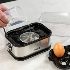 6 Ägg 400W Rostfritt Stål