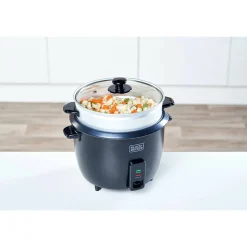 1,8 L Svart Inkl Tillbehör för Ångkokning