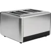 4 skivor 1000W BR420 Rostfri
