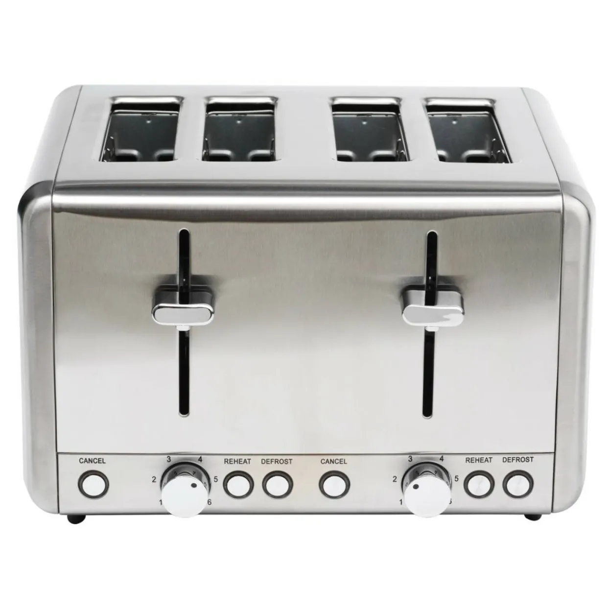4 skivor 1000W BR420 Rostfri