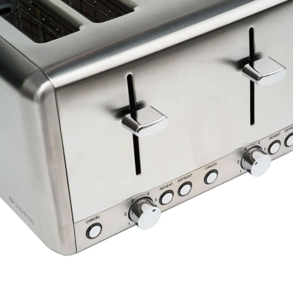 4 skivor 1000W BR420 Rostfri