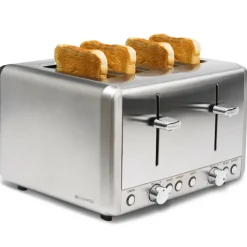 4 skivor 1000W BR420 Rostfri