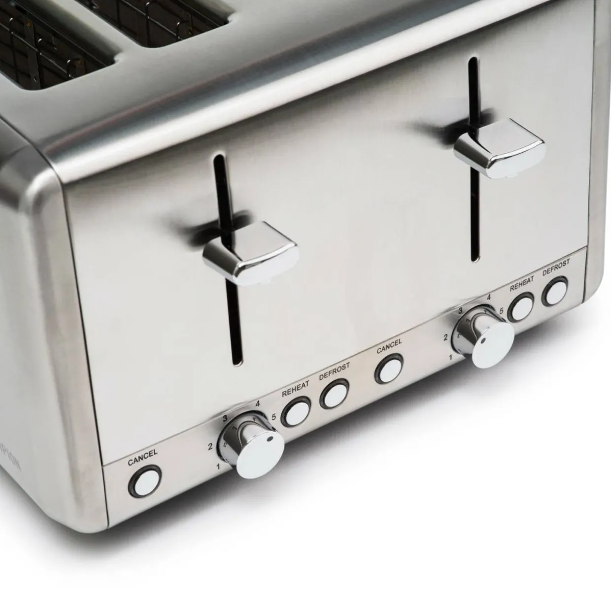 4 skivor 1000W BR420 Rostfri