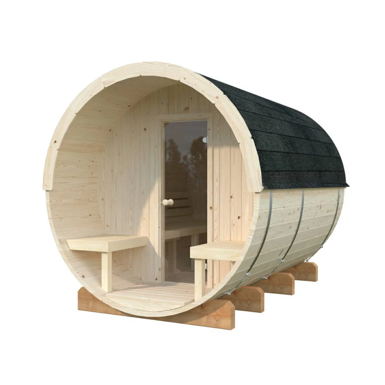 Anita 6,4 m² Byggsats i Trä