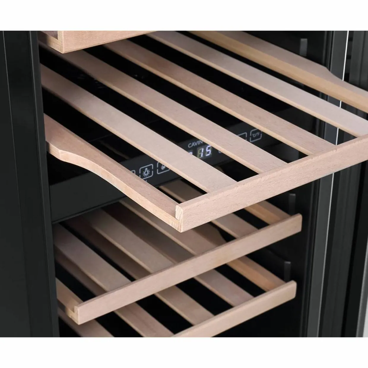 Arctic Collection 40D Fullglass Svart Inbyggbar med 2 Zoner