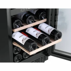 Arctic Collection 40D Fullglass Svart Inbyggbar med 2 Zoner