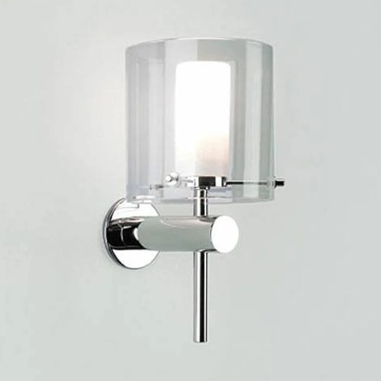 Arezzo Vägglampa i Krom Dimbar
