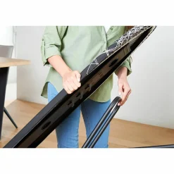 Argenta Strykbord Svart med Justerbar Höjd
