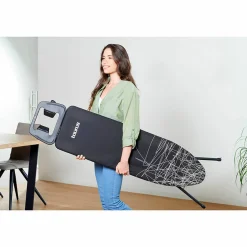 Argenta Strykbord Svart med Justerbar Höjd