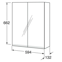 Artic 60 cm med LED belysning Undertill
