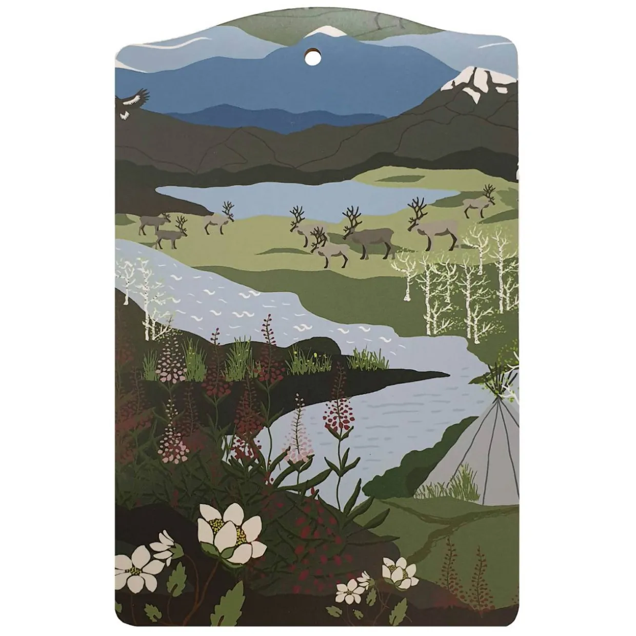 Arvidssons Textil Fjällvandring 20x30 cm