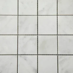 Bianco Carrara C Polerad 5x5 cm