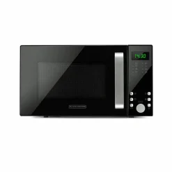 BlLACK+DECKER Digital 23L 900W Svart Micro med Grillfunktion