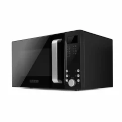 BlLACK+DECKER Digital 23L 900W Svart Micro med Grillfunktion
