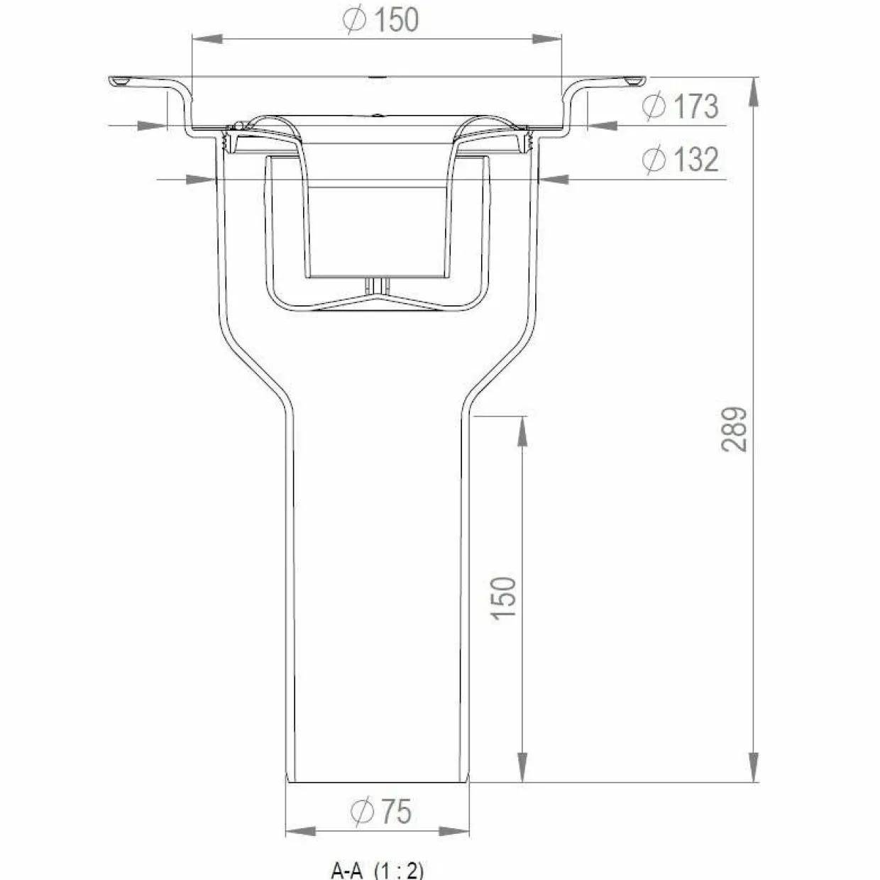 Brage 75 Ø150 mm