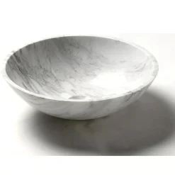 Carrara Slipad Rund