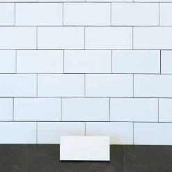 Ceramicas Vilar Albaro Vit Slät Blank 7,5x15