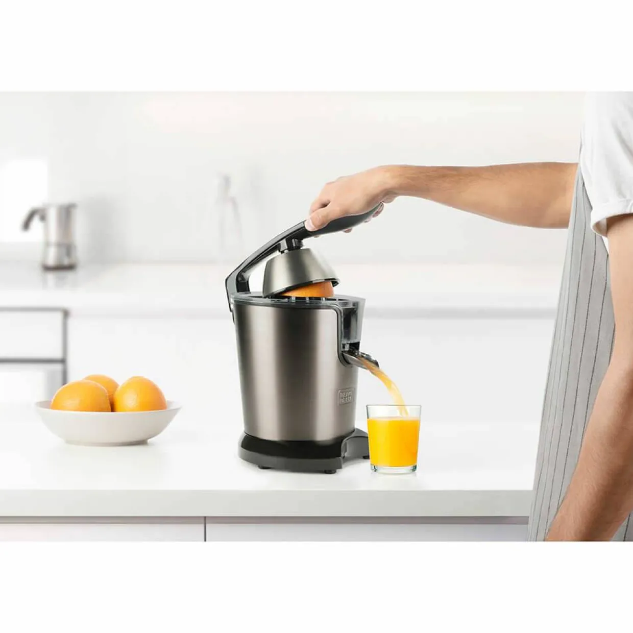 Citruspress Stål 0,65L 350W