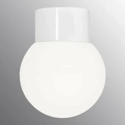 Classic Glob Opalglas IP54 Rak E27