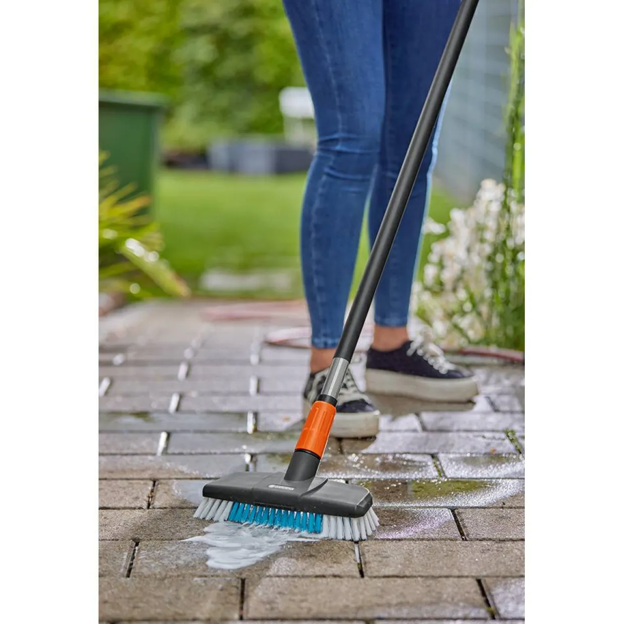 Cleansystem Skaft M, Tvättborste & Schampo