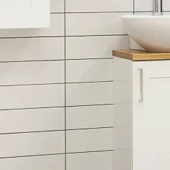 Color Gris Perla Grå Matt 10x30 cm