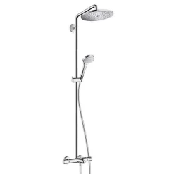 Croma Select S 280 Air 1jet Showerpipe med Badkarsblandare