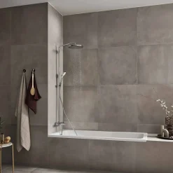 Croma Select S 280 Air 1jet Showerpipe med Badkarsblandare