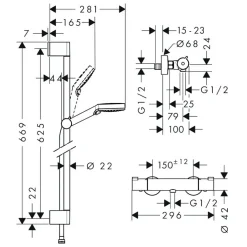 Crometta Ecostat 1001 CL Termostat