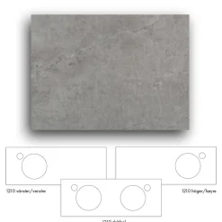 Crown+ Dekton  1210 till Tvättställsskåp Crown