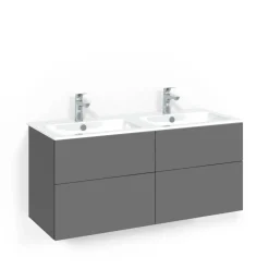 Crown Plain med Dubbelt Tvättställ