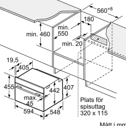 CS736G1B1 med Ångfunktion och Smart-styrning