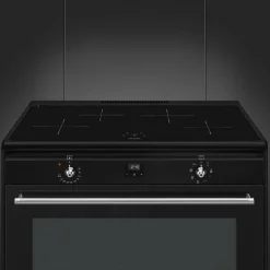 CX91IMBL Svart 90cm med Varmluft och Timerfunktion