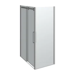 Deluxe XXL Skjutdörr med En Fast Vägg