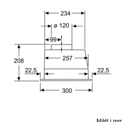 DLN53AA70 Serie 2 Rostfri