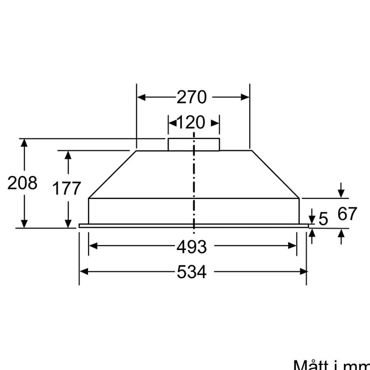 DLN53AA70 Serie 2 Rostfri