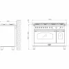 Dolce Vita 120 cm 2 Ugnar Gas