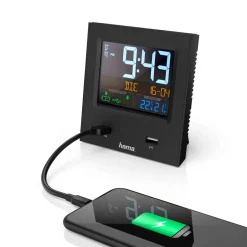 Dual-Usb Usb-Laddning Svart