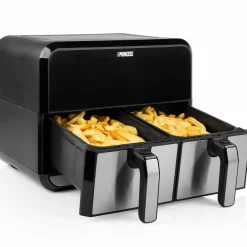 Dubbelkapacitet 2X4L 2400W Digital Fritös