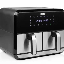 Dubbelkapacitet 2X4L 2400W Digital Fritös