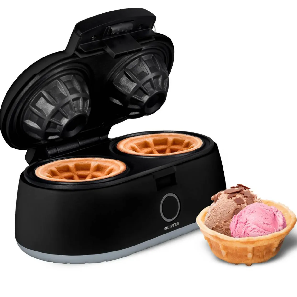 Dubbelt 1000W VS220 Svart