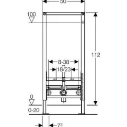 Duofix 112 cm