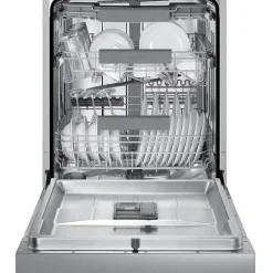 DW60A6092US/EE Rostfri med Auto Open och Aqua Stop