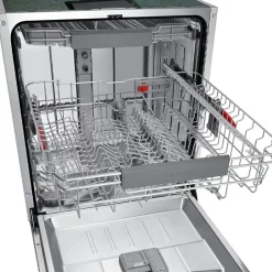 DW60A6092US/EE Rostfri med Auto Open och Aqua Stop