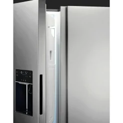 EAI6HD57U0 Rostfri med Is- och Vattendispenser