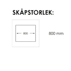 Edge 74 K X Rostfri Dubbel med Korgventil & Vattenlås