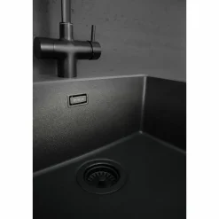 Essent CEG-E50B Komposit Svart Enkel med Korgventil