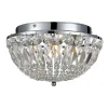 Estelle Dimbar Taklampa Kristall & Metall