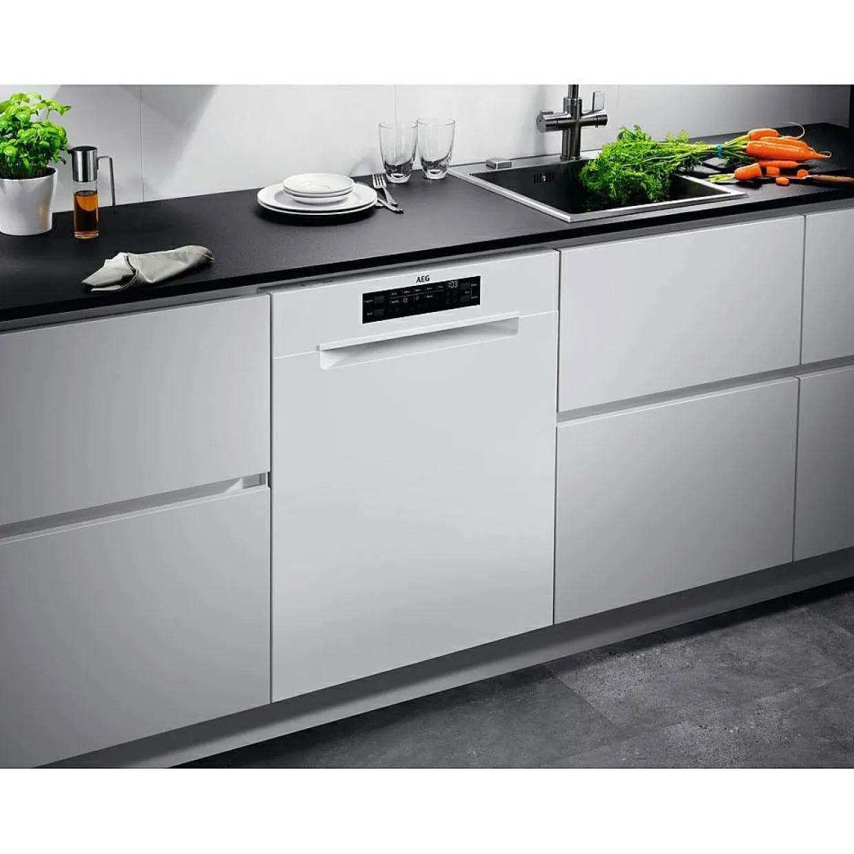 FBB63647PW Helintegrerad 60 cm