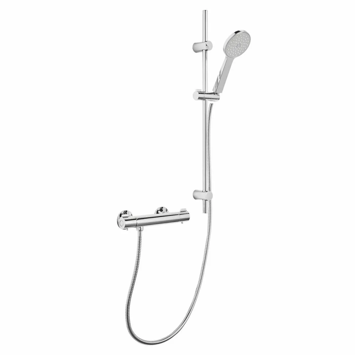 Gaia Eco med Duschblandare Smartmix och Rostfri Duschslang AntiTwist