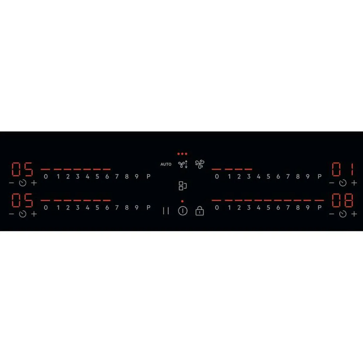 GCH74B01CB med Integrerad Fläkt Med Automatisk Styrning